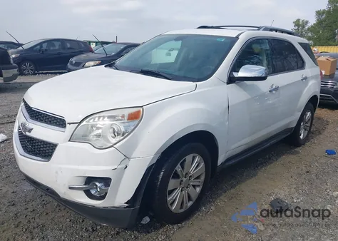 2011 Chevrolet Equinox Ltz z USA, uszkodzony, nr VIN 2GNALFEC1B1293858
